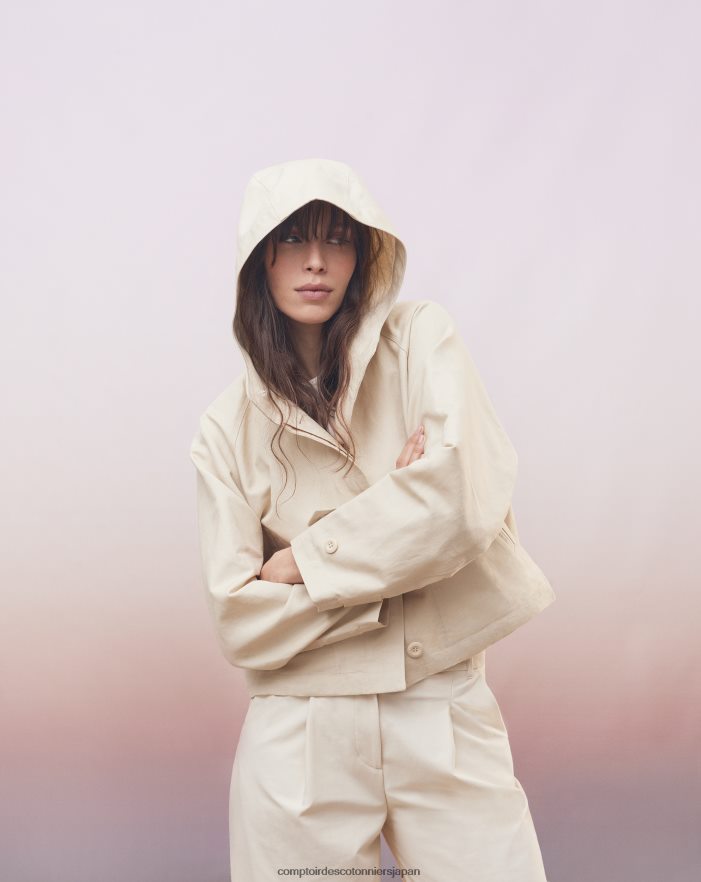 衣類 リネンブレンドジャケット 0300 城壁 Comptoir Des Cotonniers B66468T266