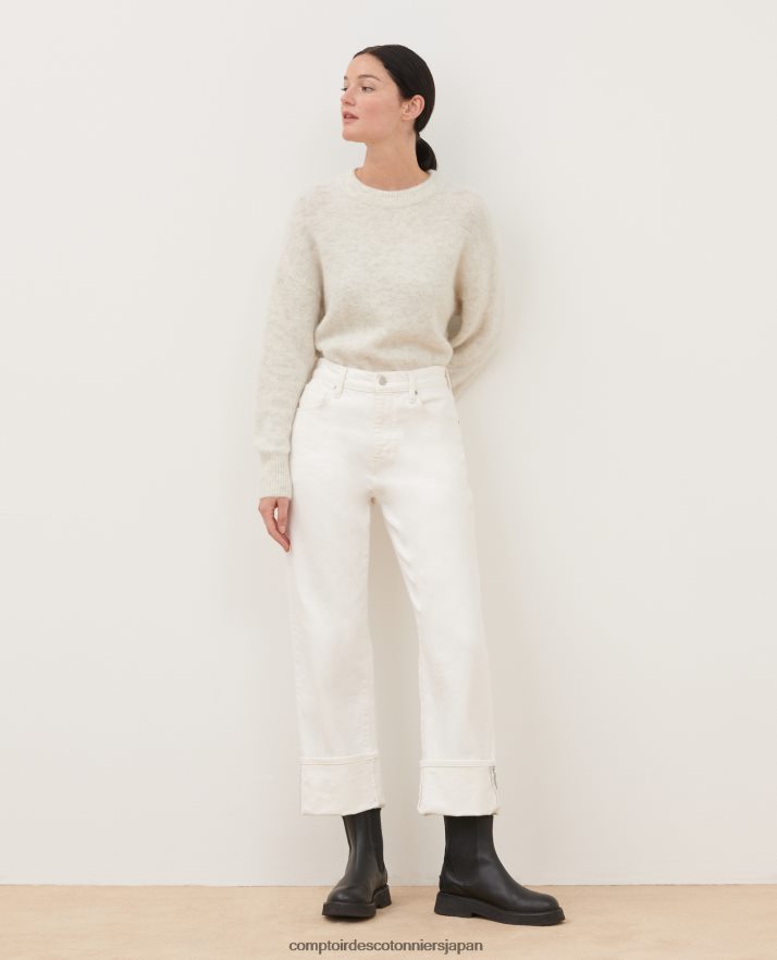 衣類 ava - レギュラージーンズ 0003 ホワイトデニム Comptoir Des Cotonniers B66468T85